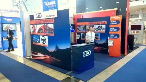LINK Exhibited at the 2015 Europe Automotive Testing Expo