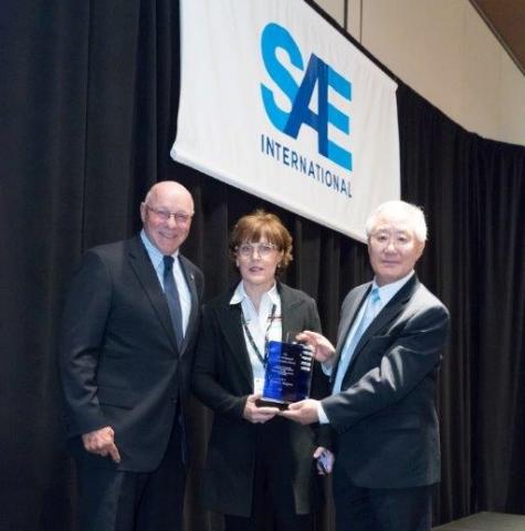 LINK Presents the Dan Mahannah Award at the Brake Colloquium