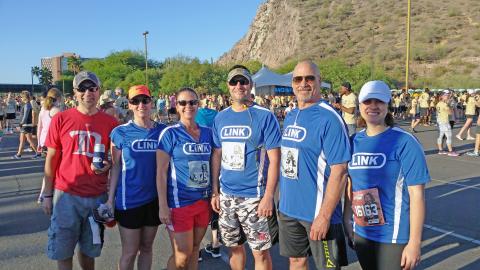 LINK Team Participates in Pat’s Run 2017