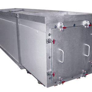 LINK’s code tester tunnels, as shown here, provide precision measurement of fan performance and air side enthalpy in heat exchangers.
