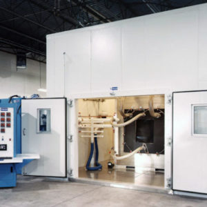 HVAC surface calorimeter/test chamber